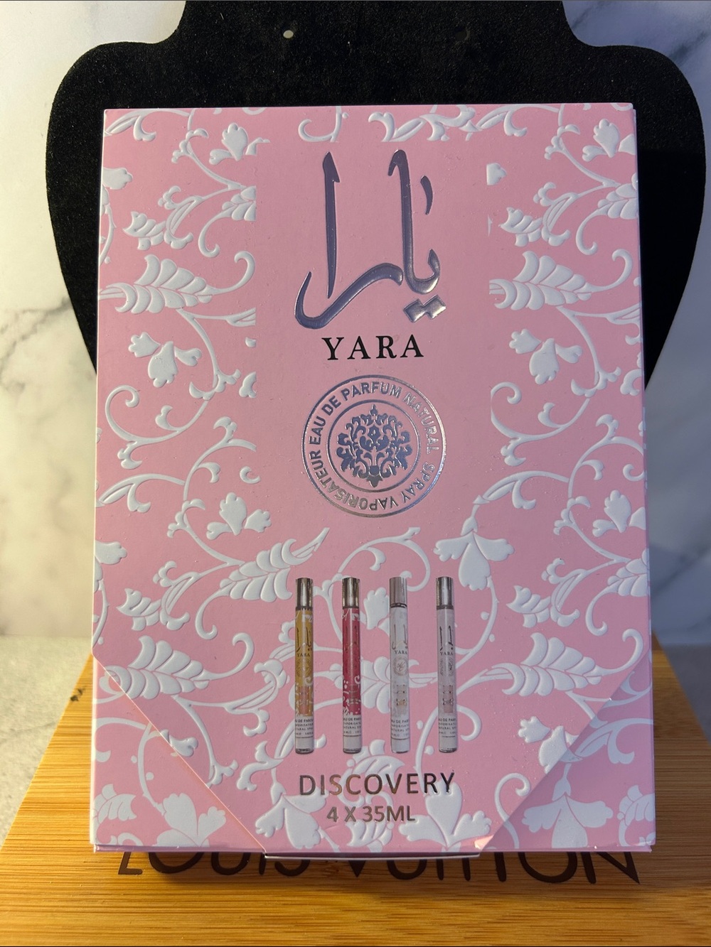 YARA Discovery 4-Pack Roller Perfume Set - Pink